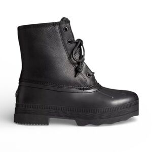 SperryWomen's Saltwater 2.0 Round Toe Zipper Boots / Size 6.5 / Leather/Rubber